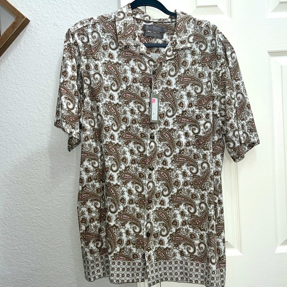 Daniel cremieax men’s dress shirt button up size Large - Picture 1 of 6